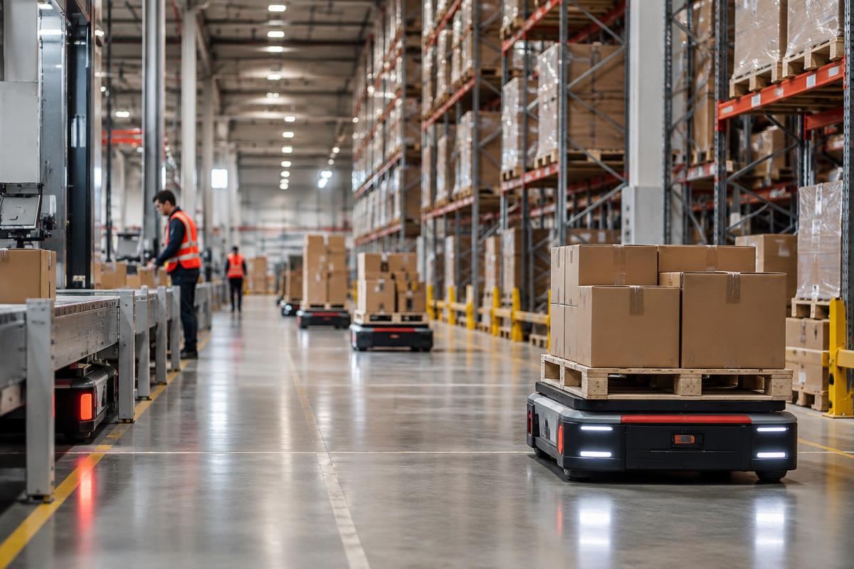 Automated warehouse supporting multi-channel fulfillment